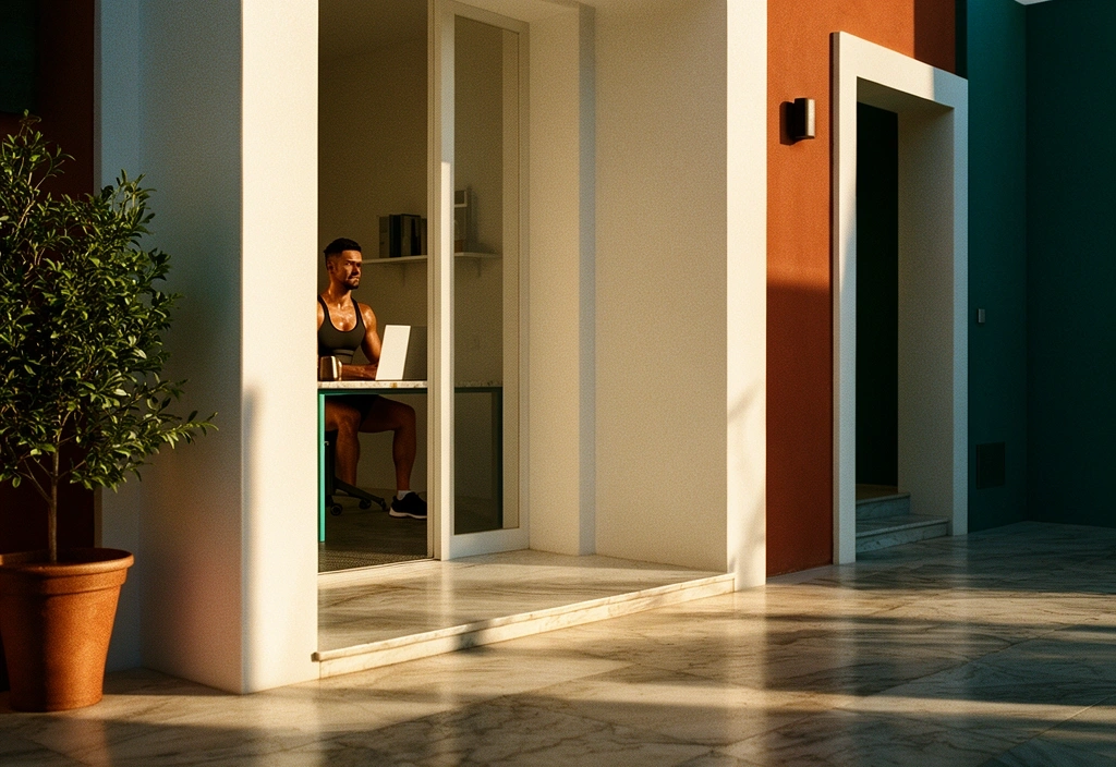 Office entrance in Athens